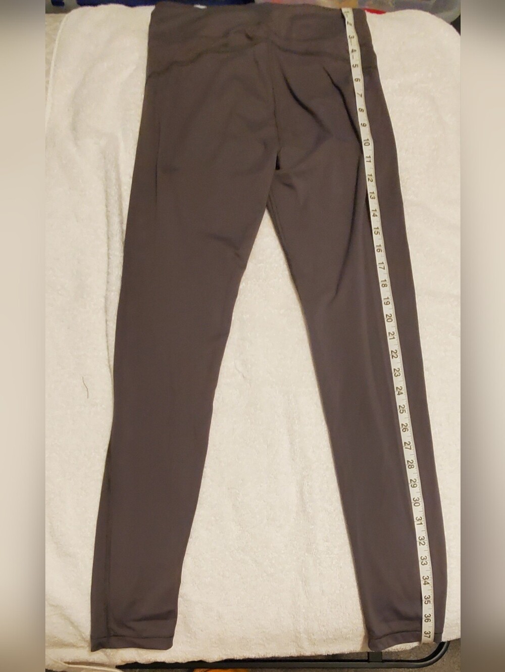 Aeropostale Womens Dark Gray Athletic Leggings